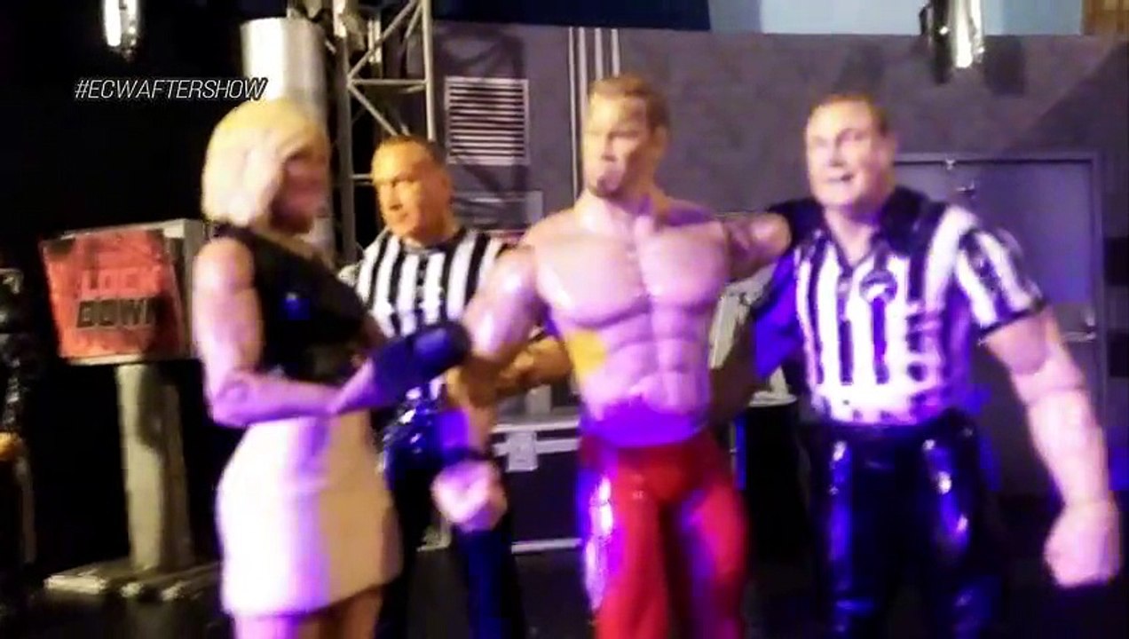 See FALLOUT OF LOCKDOWN MAIN EVENT!! | ECW After-Show LockDown 2019