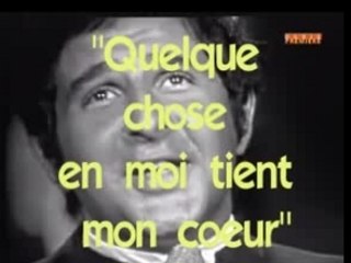 Richard Anthony: "Quelque chose en moi tient mon coeur" 1968