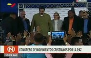 Nicolas Maduro se reúne con pastores de movimientos cristianos, para que Oren por él