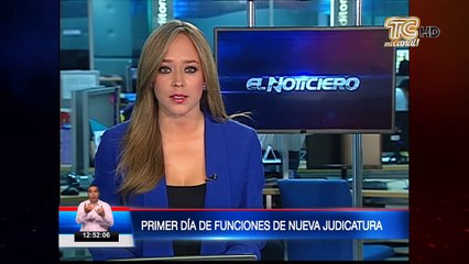 Primer día de funciones del Consejo de la Judicatura