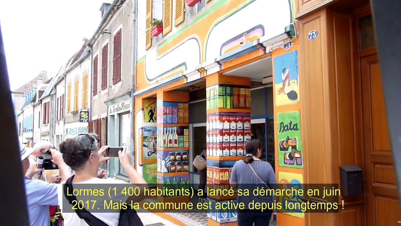 Voyage d'étude centres-bourgs Morvan 2018