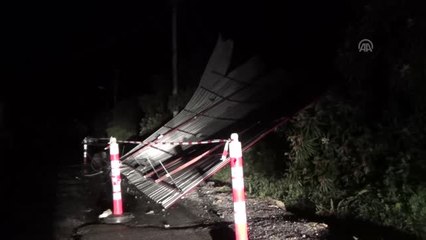 Mersin'de Şiddetli Yağış ve Fırtına