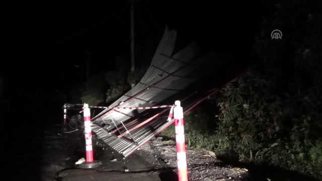 Mersin'de Şiddetli Yağış ve Fırtına