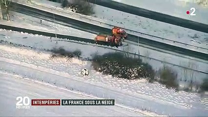 Intempéries : la France sous la neige
