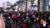 İsrail'deki Etiyopyalılar 'polis vahşetini' protesto etti - TEL AVİV