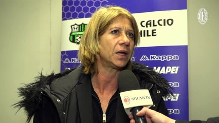 Sassuolo-Milan: le dichiarazioni