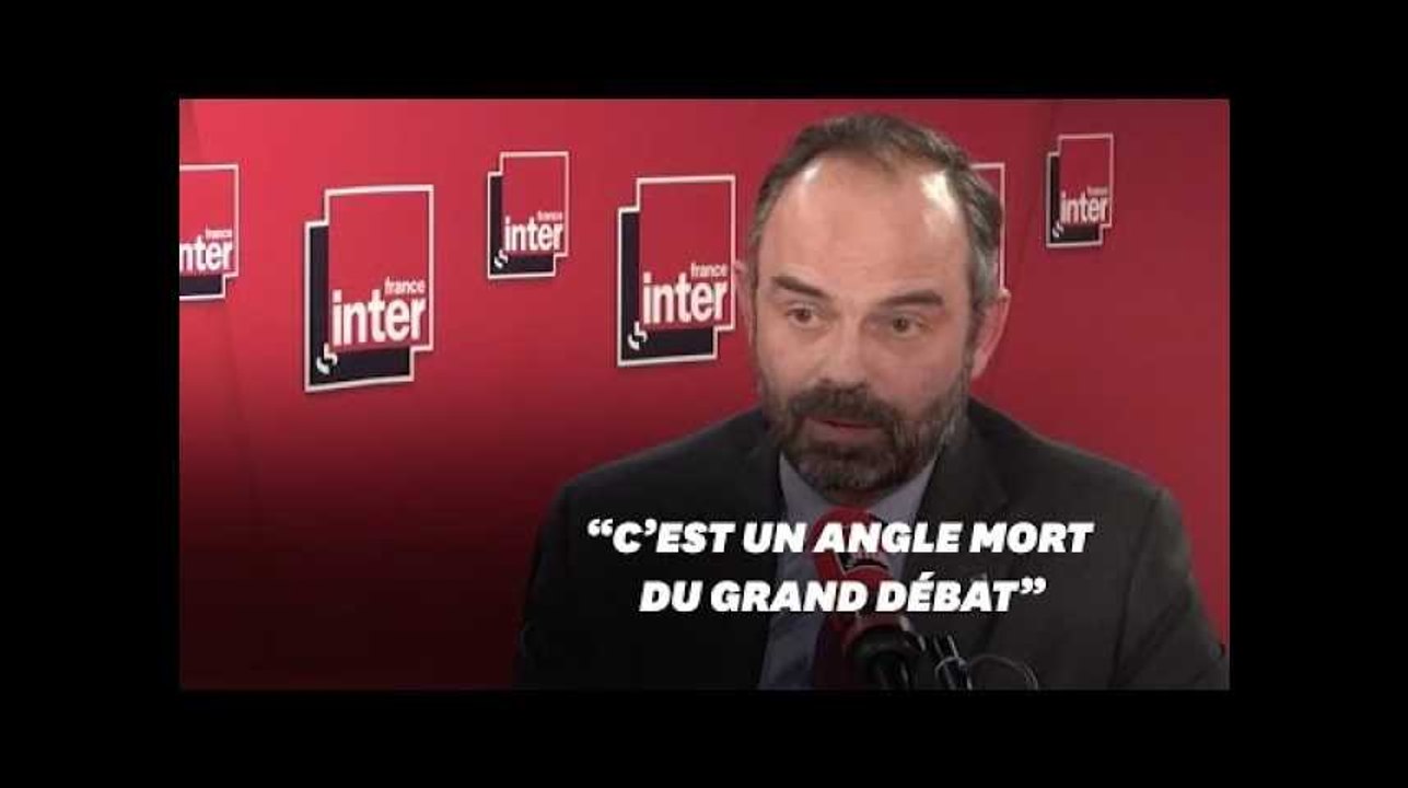 Pour Édouard Philippe, la jeunesse est "l'angle mort" du grand débat