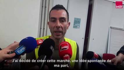 "Gilets jaunes" : Antonio Barbetta avant la marche des blessés