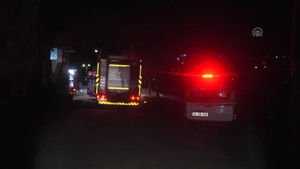 Hastanenin Arşiv Kısmında Yangın
