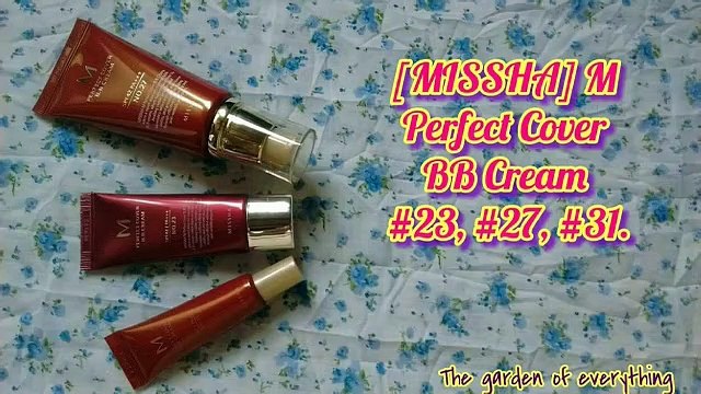 Missha M Perfect Cover BB Cream Tono 27. BB cream para pieles morenas