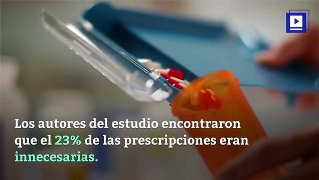Estudio: casi el 25% de los antibióticos recetados no son necesarios