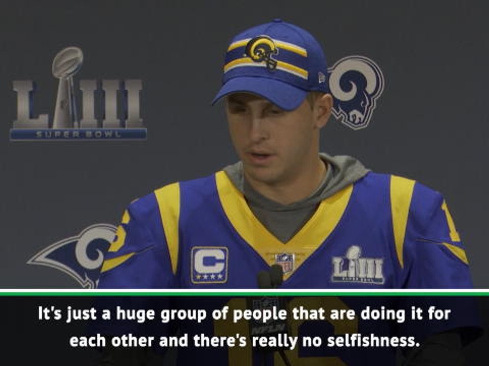 Goff attributes Rams work ethic to coach McVay