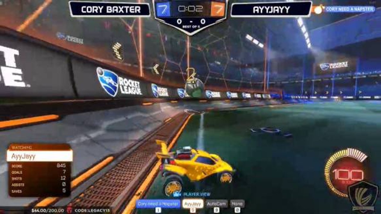 AyyJayy dribbles across the field and through a couple cool moves for a last second win