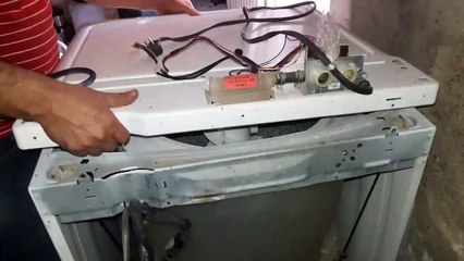 Lavadora whirlpool,  cambio de retén de tina