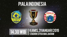 Jadwal Live Leg 2 Piala Indonesia, 757 Kepri Jaya Vs Persija, Kamis Pukul 14.30 WIB.