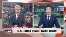 U.S., China kick off 2-day high level meeting to end months-long trade war