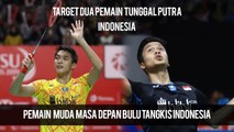 Target Jonatan Christie dan Anthony Sinisuka Ginting pada Sektor Tunggal Putra Tahun 2019