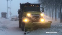 Lake-effect snow, blizzard hammers Buffalo