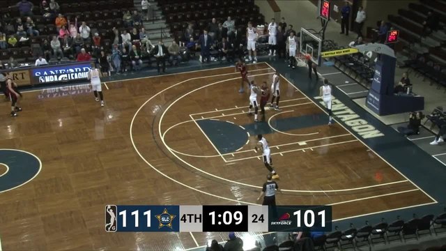 Charles Cooke throws down the alley-oop!