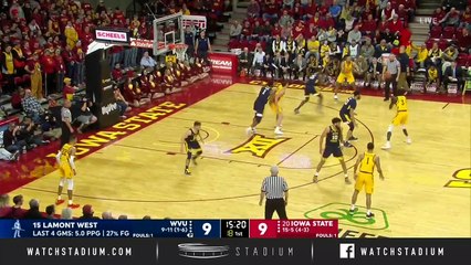 West Virginia vs. No. 20 Iowa State Basketball Highlights (2018-19)
