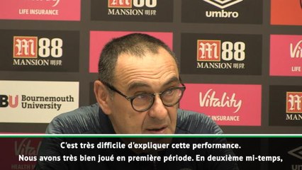 24e j. - Sarri : "Difficile d'expliquer cette performance"