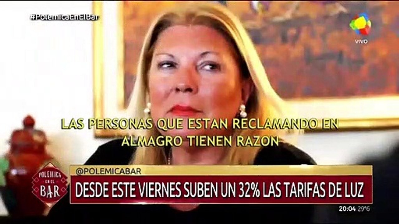 Elisa Carrió criticó a las empresas eléctricas por los cortes de luz