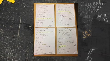 Colin reads his Super Bowl LII notes