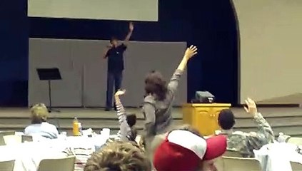 Gavin doing Christian Comedy, Part 1