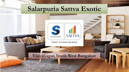 www.salarpuriasattvaexotic.org.in - Salarpuria Sattva Group