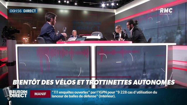 La chronique d'Anthony Morel : Bientôt des vélos et des trottinettes autonomes - 31/01