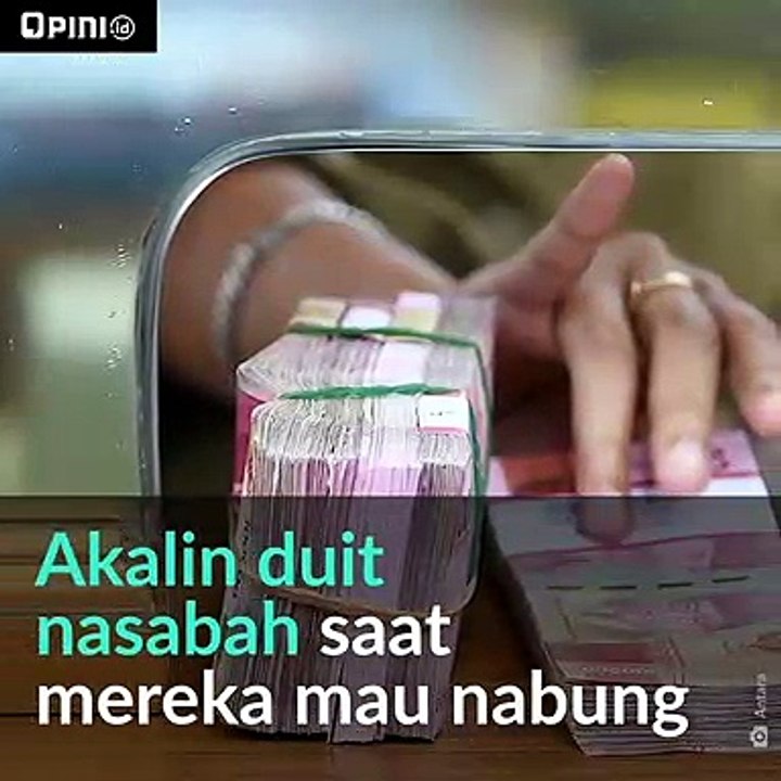 Teller Bank Tilep Rp 2,3 M