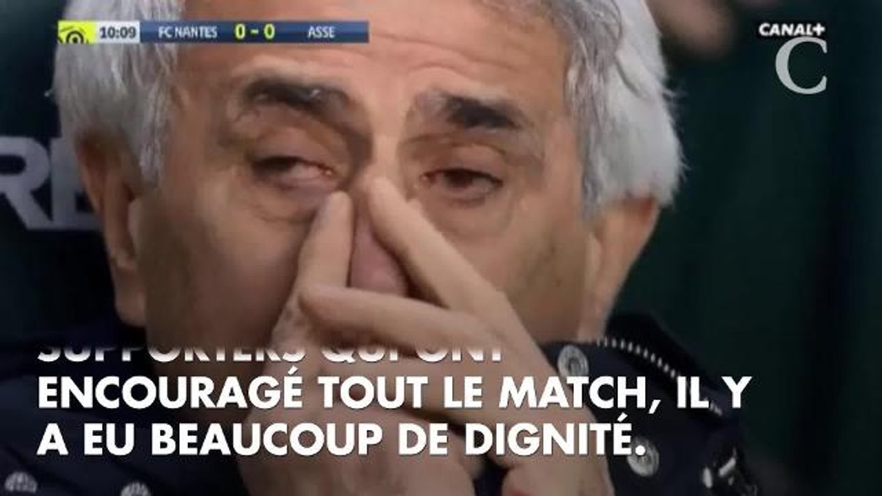 VIDEO. Hommage à Emiliano Sala : l'entraîneur du FC Nantes, Vahid Halilhodzic, fond en larmes en plein match