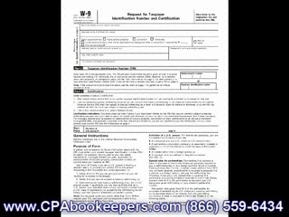 Printable W-9 Form fill in your W-9 Form