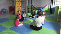 Minik öğrenciler yarıyılda 'yoga' yapıyor - EDİRNE
