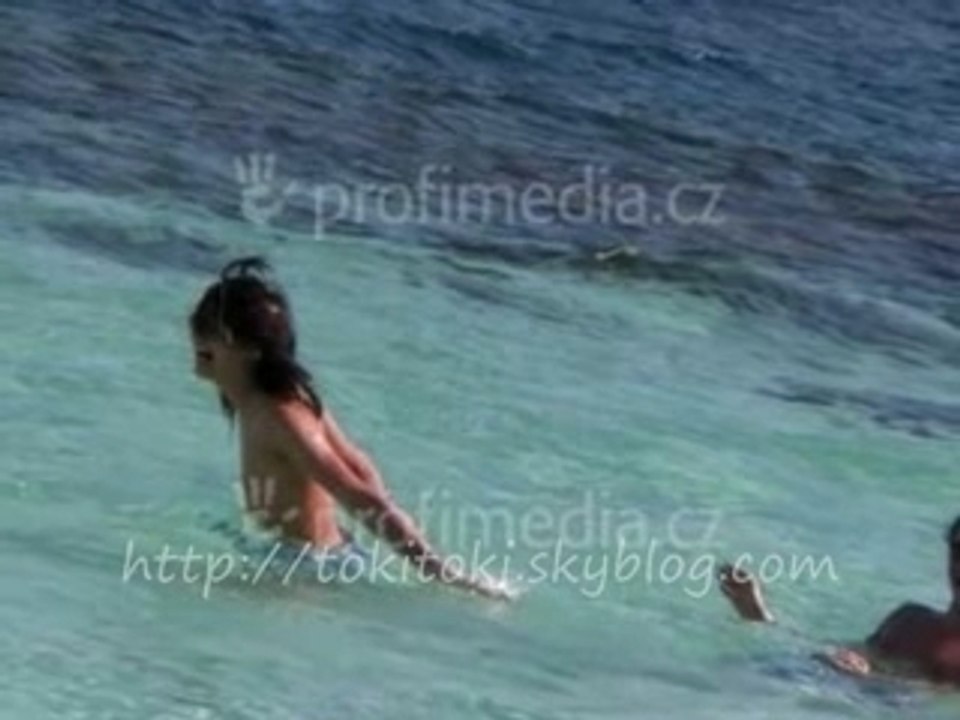 Bill et Tom en vacances aux Maldives (hiver 2oo7)