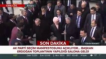 Cumhurbaşkanı Erdoğan Ankara Spor Salonu'nda