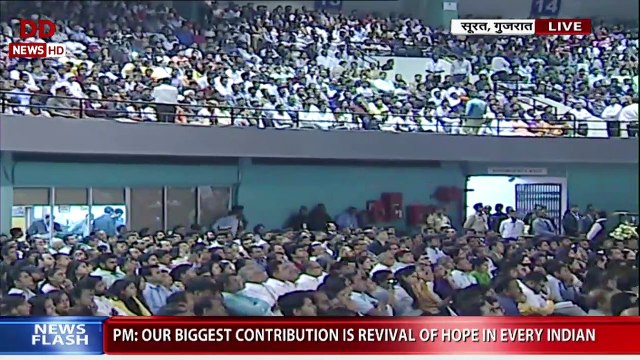 Modi in Surat: 'Rapists are hanged within three days, seven days, 11 days and a month'