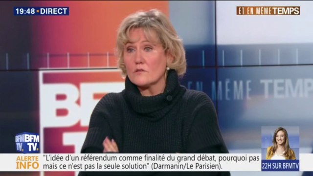 Pour Nadine Morano (LR), les jihadistes n'ont rien à faire en France, il faut les laisser là-bas