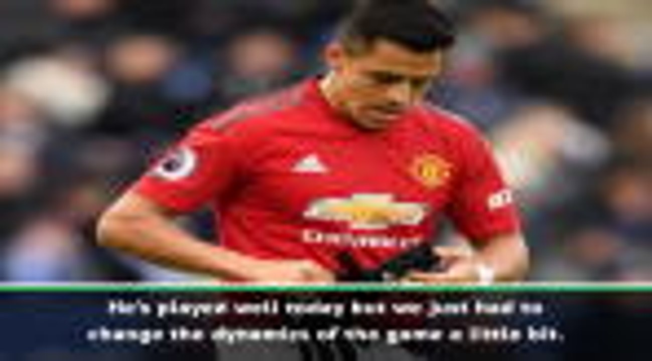 No confidence issue with Sanchez - Solskjaer