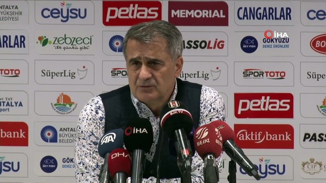 Şenol Güneş: “Goller ve sonraki pozisyonlar ilginç bir maç oldu”