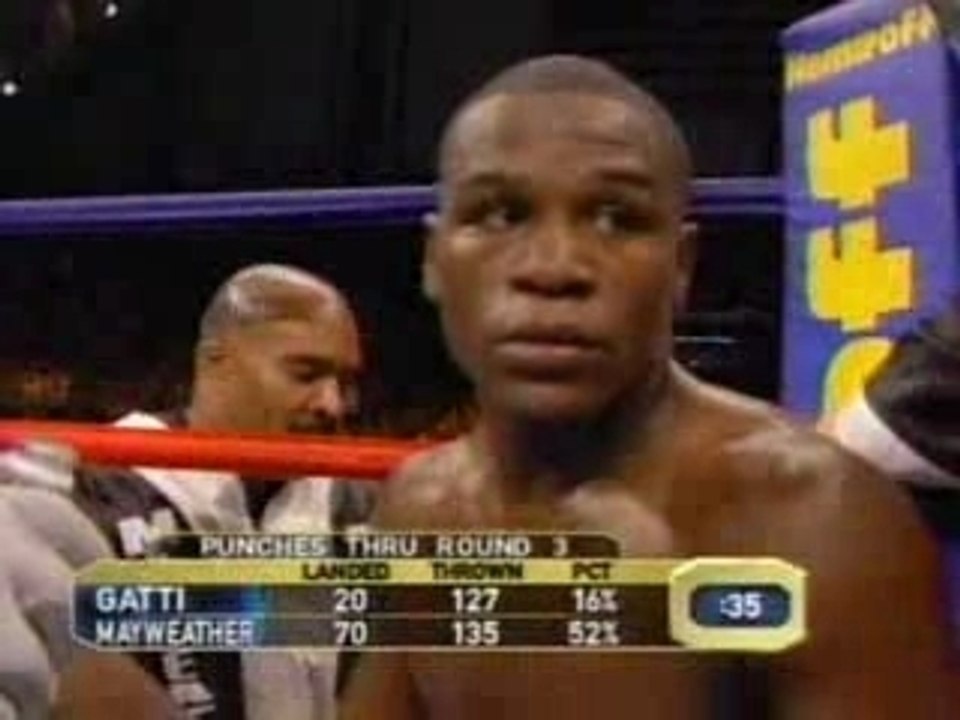 ARTURO GATTI VS Floyd Mayweather Jr 2/4