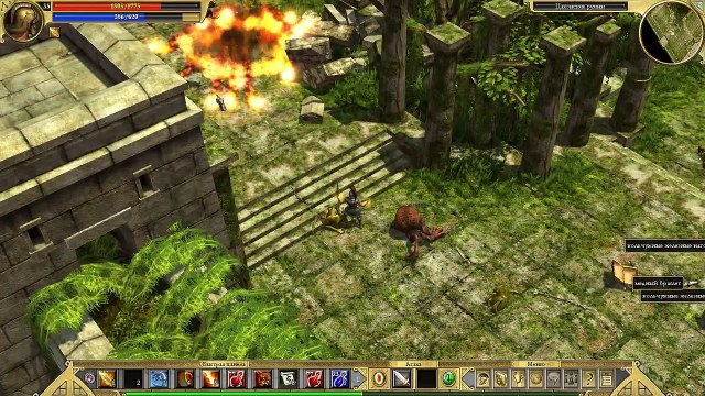 Titan Quest. #58. Великая гробница Эгимия. Прохождение без комментариев.