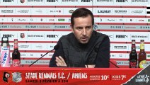 J23. Stade Rennais F.C. / Amiens : conférence de presse