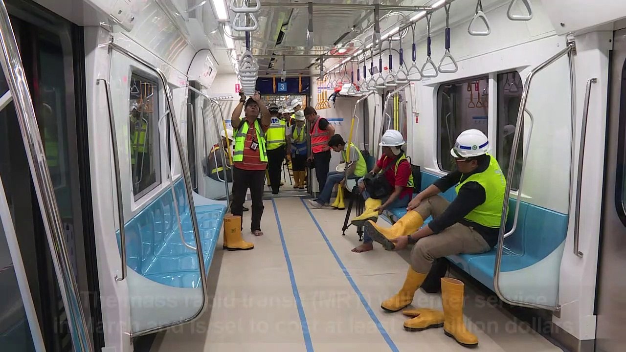 Indonesia tests first underground railway