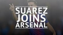 Arsenal sign Denis Suarez on loan