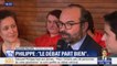 Édouard Philippe dans l'Essonne: "Le grand débat part bien, il y a énormément de réunions"