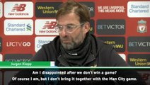 Of course I'm disappointed - Klopp