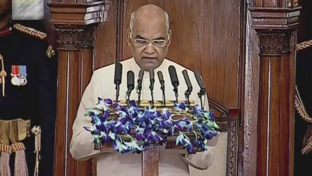 Budget 2019 से पहले President Ram Nath Kovind ने गिनाईं Modi Govt की उपलब्धियां | वनइंडिया हिंदी