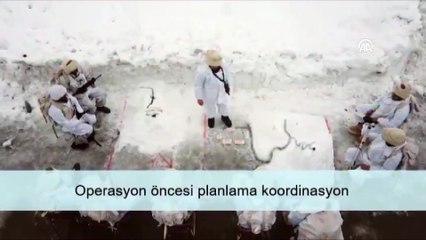 MSB komandoların karlı dağlarda yaptığı operasyonun videosunu paylaştı