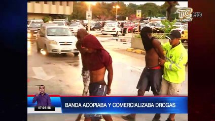 Desarticulan banda dedicada al microtráfico en el oeste de Guayaquil